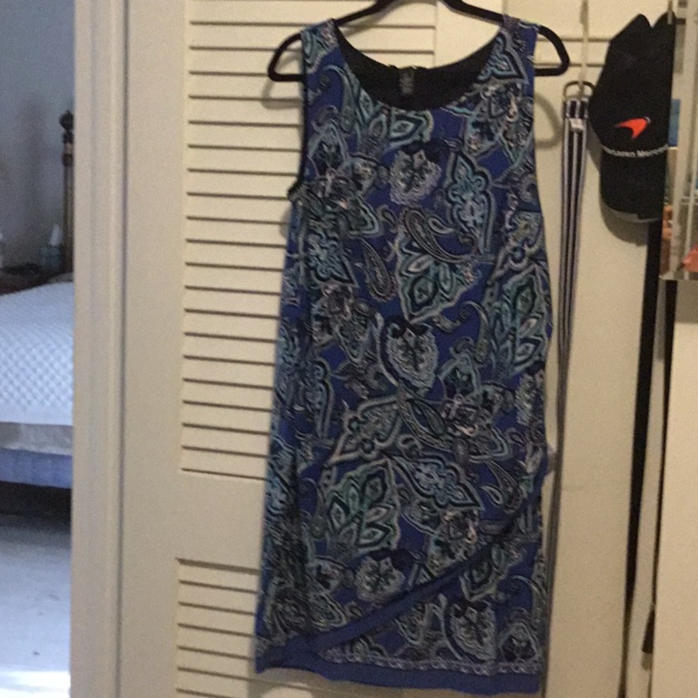 I.N.C. Blue Sleeveless Dress